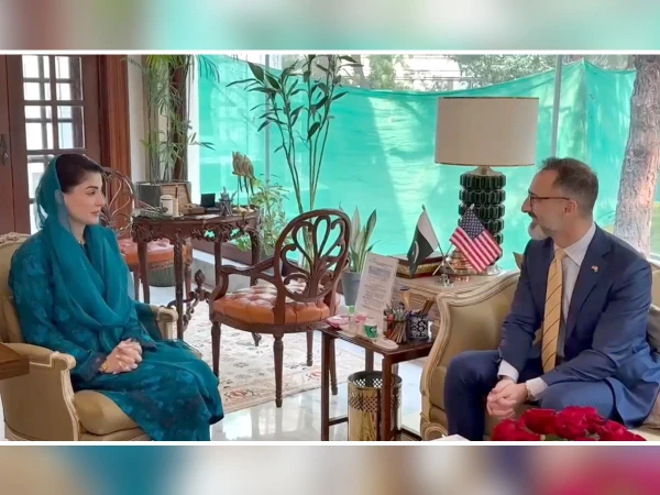 مریم نواز سے امریکی قونصل جنرل کی ملاقات، پنجاب میں سرمایہ کاری پر بات چیت