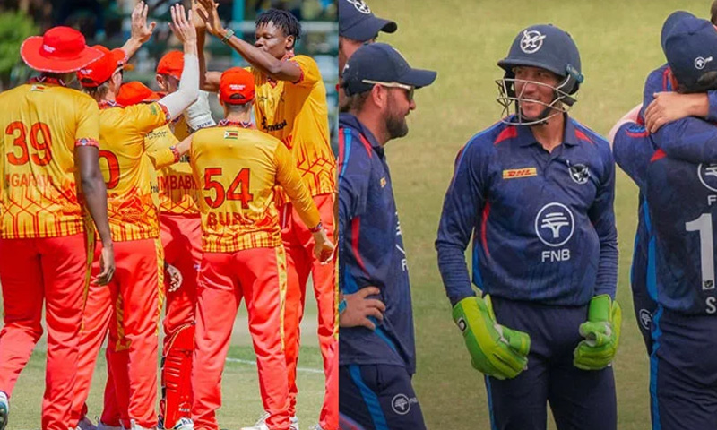نمیبیا اور زمبابوے نے ٹی ٹوئنٹی ورلڈ کپ 2026 کیلئے کوالیفائی کر لیا