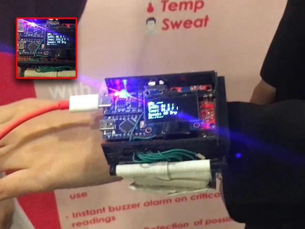 جامعہ کراچی کے طلبا نے دل کے دورے سے قبل خبردار کرنیوالی ڈیوائس بنالی