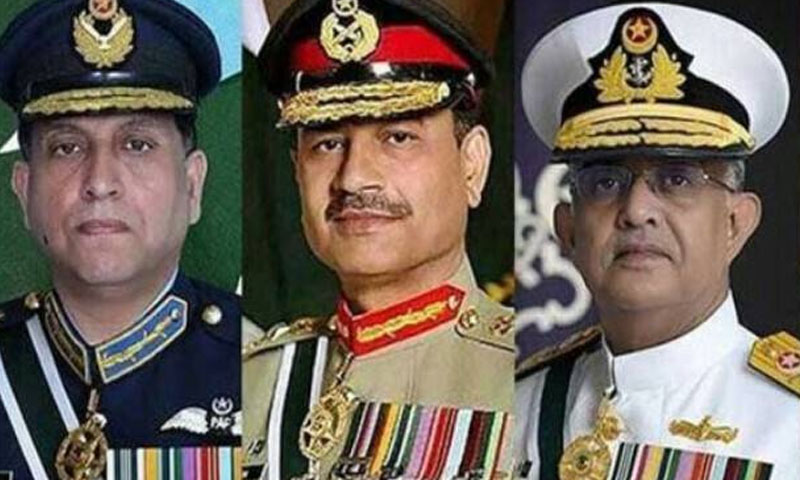 ہر قسم کے خطرات کا مقابلہ کرنے کیلئے مکمل طور پر تیار ہیں، مسلح افواج کے سربراہان کے خصوصی پیغام