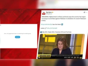 پاکستان مخالف دعویٰ الٹا پڑ گیا، سوشل میڈیا دباؤ پر اسکائی نیوز پوسٹ ڈیلیٹ کرنے پر مجبور