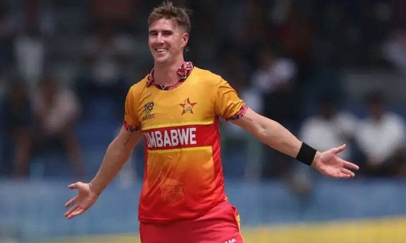 زمبابوے کے فاسٹ باؤلر نے ٹی ٹوئنٹی کرکٹ میں منفرد ریکارڈ قائم کر دیا