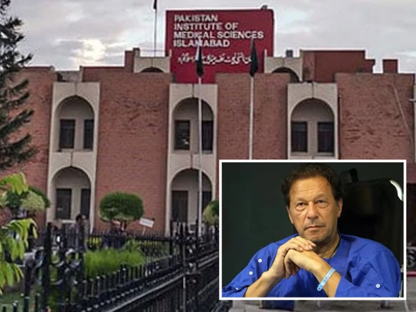 عمران خان کا پمز میں طبی معائنہ، تیسرا انجکشن لگا دیا گیا، بینائی تسلی بخش قرار