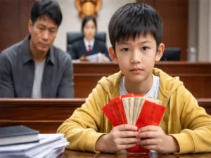 چین: جمع پونجی لینے پر بچے نے باپ کیخلاف مقدمہ کر دیا