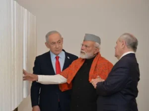 جنگ سے قبل مودی کے دورہ اسرائیل پر عالمی میڈیا اور بھارتی اپوزیشن کے سخت سوالات