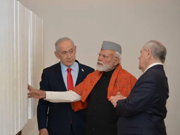 جنگ سے قبل مودی کے دورہ اسرائیل پر عالمی میڈیا اور بھارتی اپوزیشن کے سخت سوالات