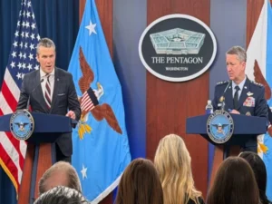 امریکی فوج نے فضا اور سمندر پر کنٹرول حاصل کرنا شروع کر دیا، پینٹاگون