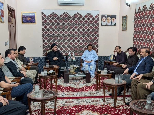 وزیر داخلہ سندھ کی علامہ شہنشاہ نقوی کی رہائش گاہ آمد، یوم قدس ریلی پر تبادلہ خیال