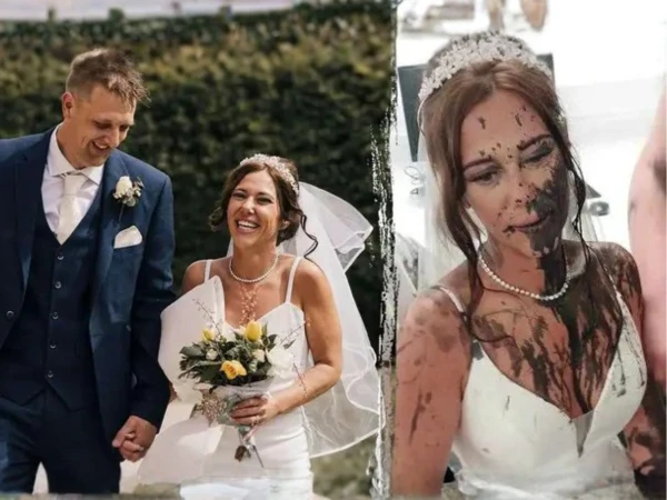 شادی کی تقریب سے چند لمحے قبل دلہن پر بھابھی نے سیاہ پینٹ پھینک دیا