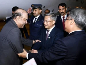 صدر مملکت آصف علی زرداری چین پہنچ گئے