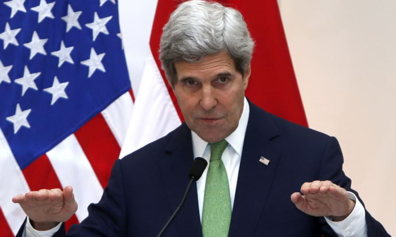 جان کیری کی ایران پالیسی پر تنقید، جنگ کو غیر ضروری قرار دے دیا
