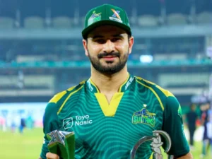 پی ایس ایل11؛ صاحبزادہ فرحان کی شاندار سنچری، پلیئر آف دی میچ قرار