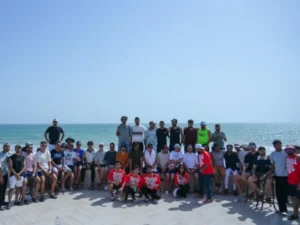 پی ایس ایل میں شامل کرکٹرز نے ساحل سمندر کا رخ کر لیا