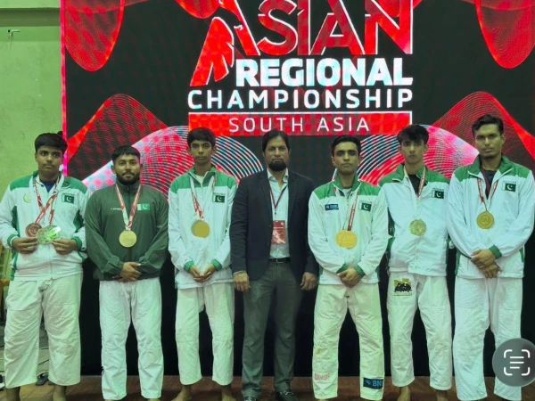 پاکستان کا جنوبی ایشیا جوجٹسُو چیمپئن شپ 2026 میں شاندار آغاز