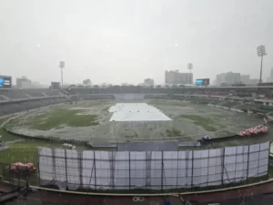 ڈھاکا ٹیسٹ: بارش کے باعث کھانے کے وقفے کے بعد میچ شروع نہ ہوسکا
