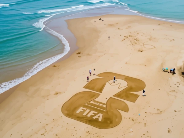 فٹبال ورلڈ کپ 2026 کا جوش بلوچستان پہنچ گیا، گڈانی کے نوجوانوں کی ریت پر شاندار تخلیق